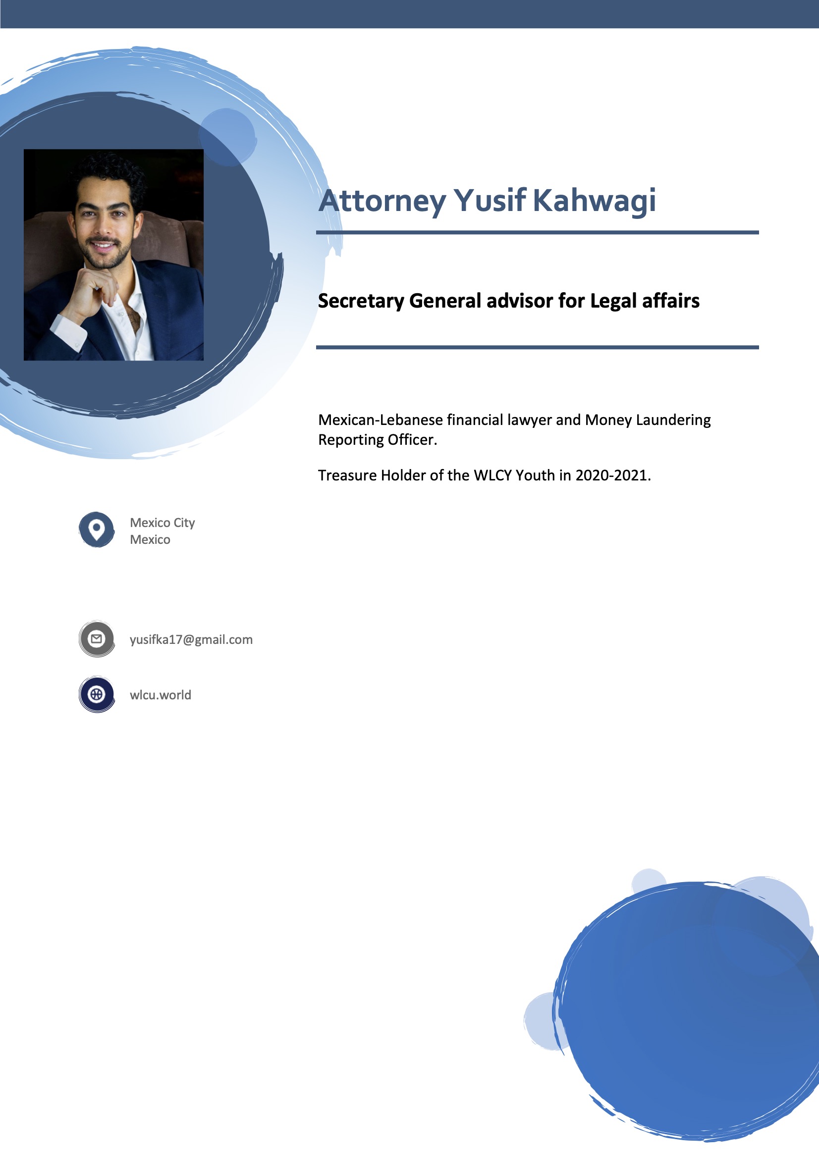 Attorney Yusif Kahwagi